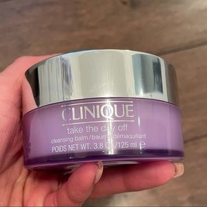 Clinique- take the day off Cleansing Balm